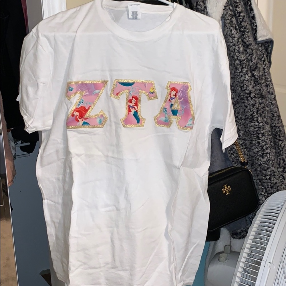 ZTA LITTLE MERMAID STITCHED TSHIRT!